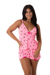 Baby Doll de Liganete estampado